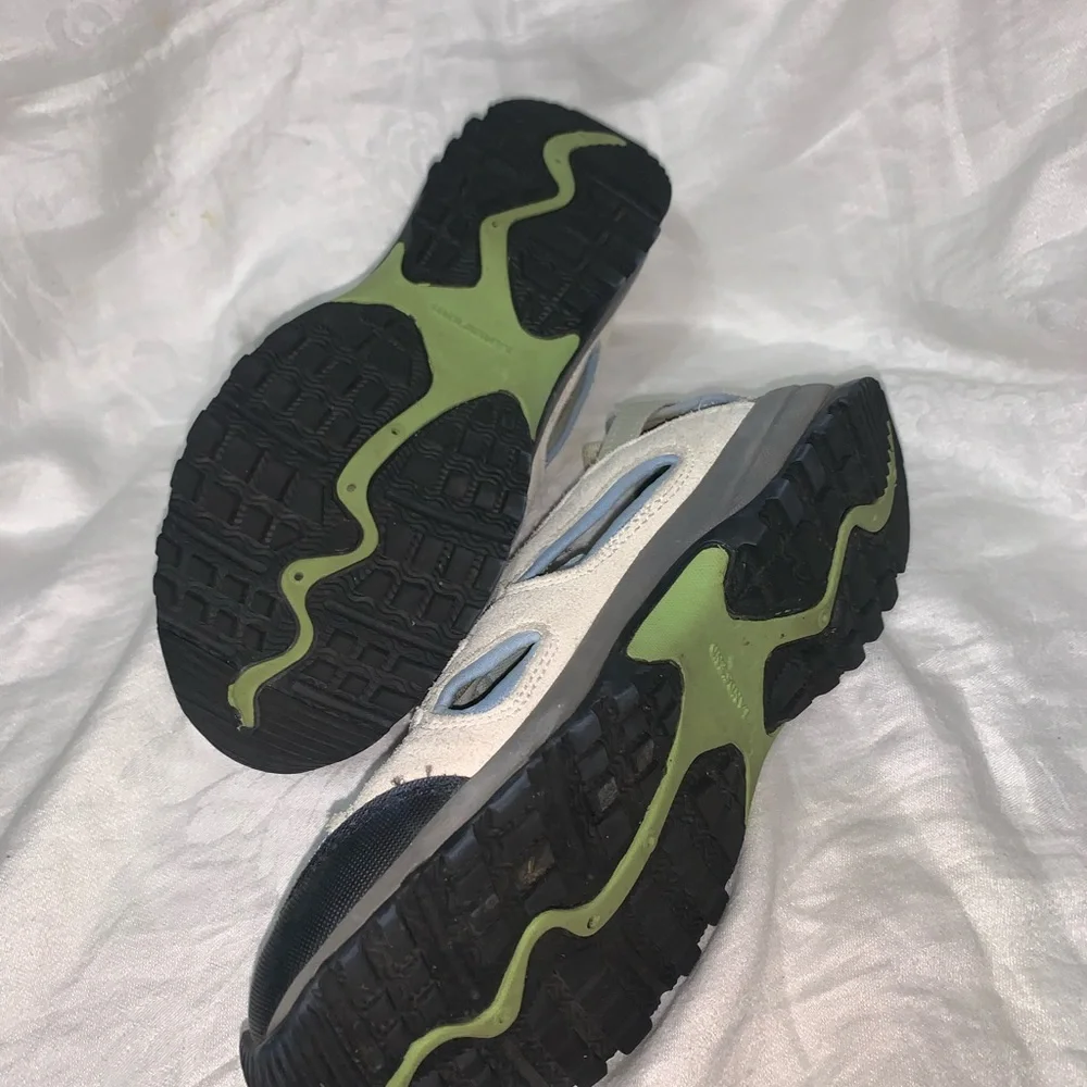 Lands' End Athletic Shoes - White, Blue, Black size 8